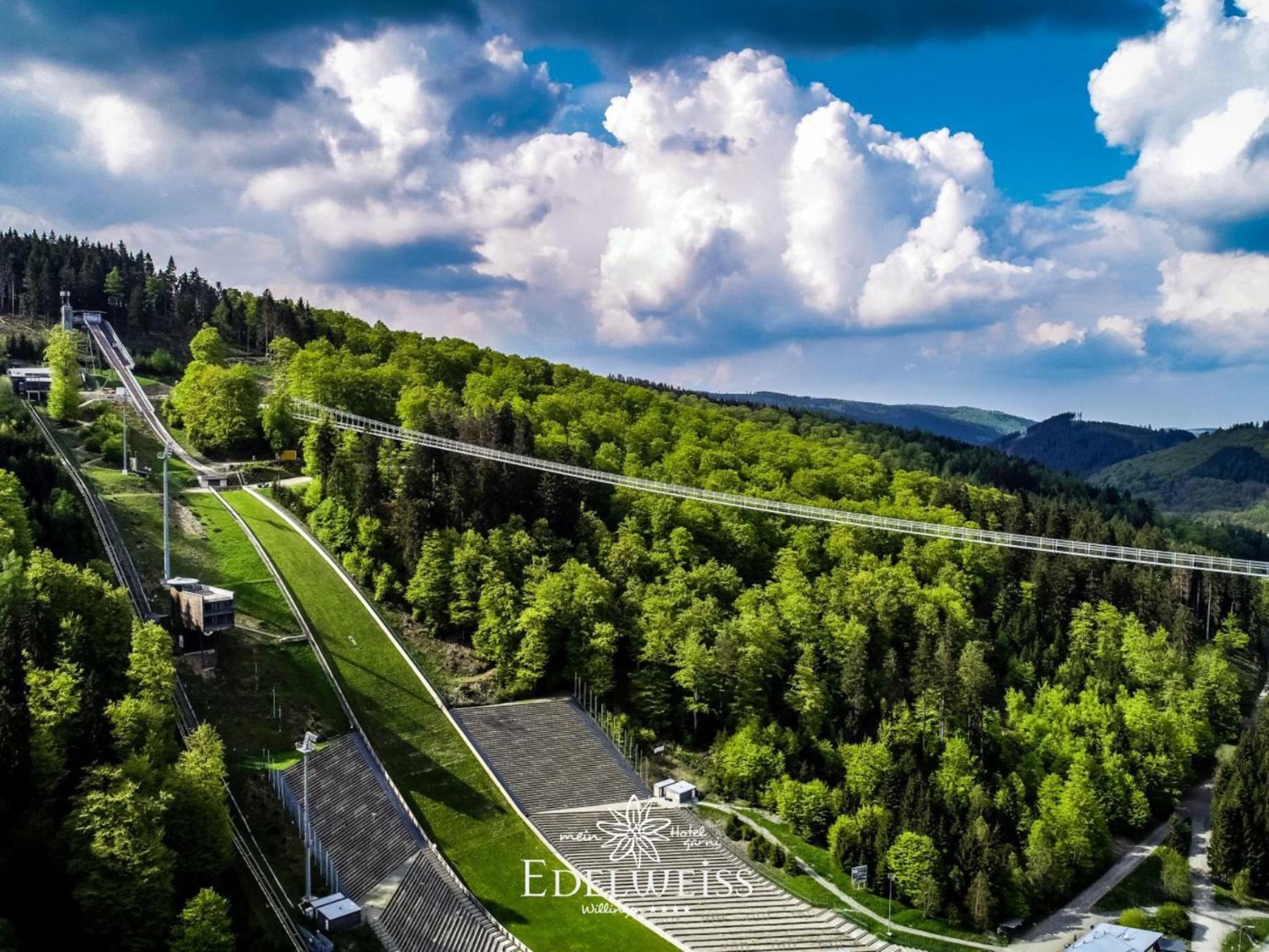 Hotel & Ferienappartements Edelweiss Willingen  Ngoại thất bức ảnh